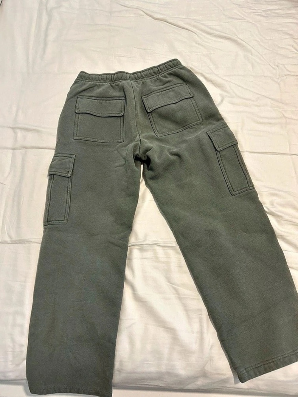 Aritzia Cozy Sweatfleece Mega Cargo Sweatpant Green Small